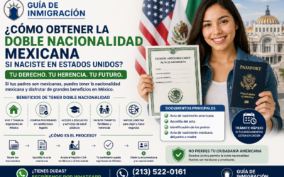 ¿Cómo obtener la doble nacionalidad mexicana si naciste en Estados Unidos?
